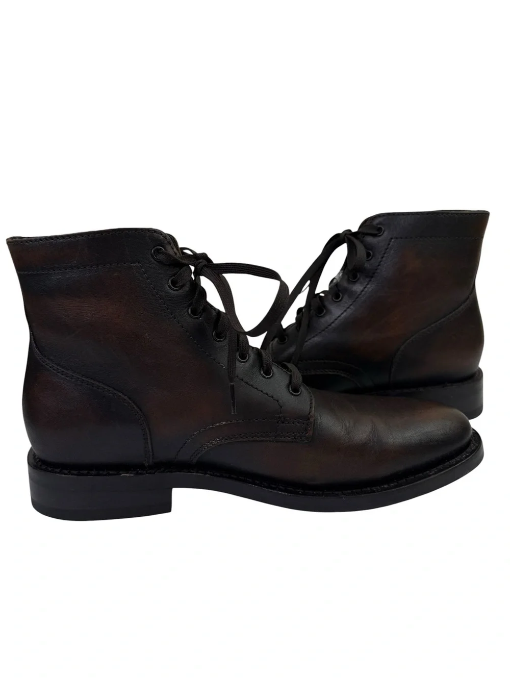 Thursday Boot Company President Boots Brown Leather Lace Up Men’s Size 10.5